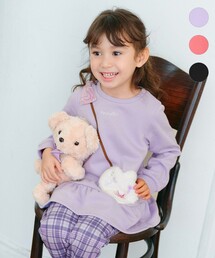 裏シャギーポシェットトレーナー