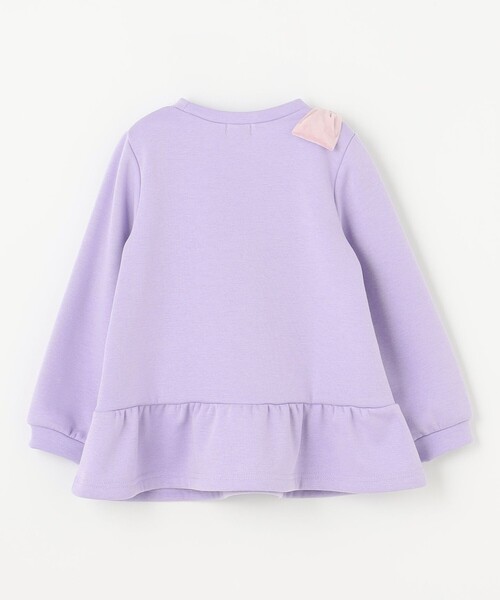 ANY（エニィ）の「裏シャギーポシェットトレーナー（スウェット・キッズ・ピンク系/ブラック系/ライラック系・90/110/120/130/100）」の15枚目の写真