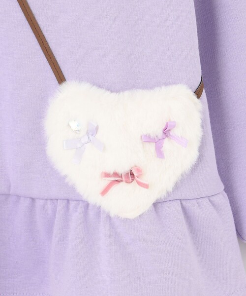 ANY（エニィ）の「裏シャギーポシェットトレーナー（スウェット・キッズ・ピンク系/ブラック系/ライラック系・90/110/120/130/100）」の18枚目の写真