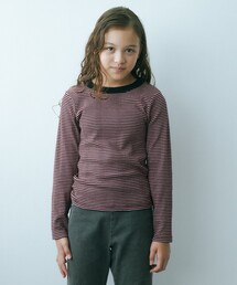 MILLER | 【別注】<Robert P. Miller> TJ ロングスリーブ Tシャツ / キッズ 140cm-160cm(Tシャツ/カットソー)