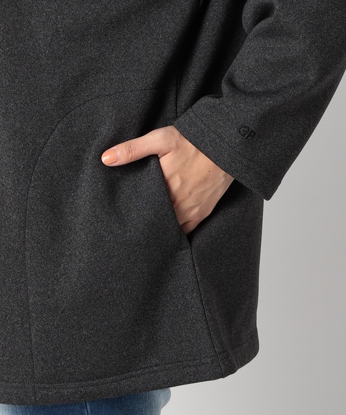 Grand PARK（グランドパーク）の「ノーカラー着流しカーディガン（カーディガン/ボレロ・レディース・アイボリー/杢グレー/ネイビー・FREE）」の10枚目の写真