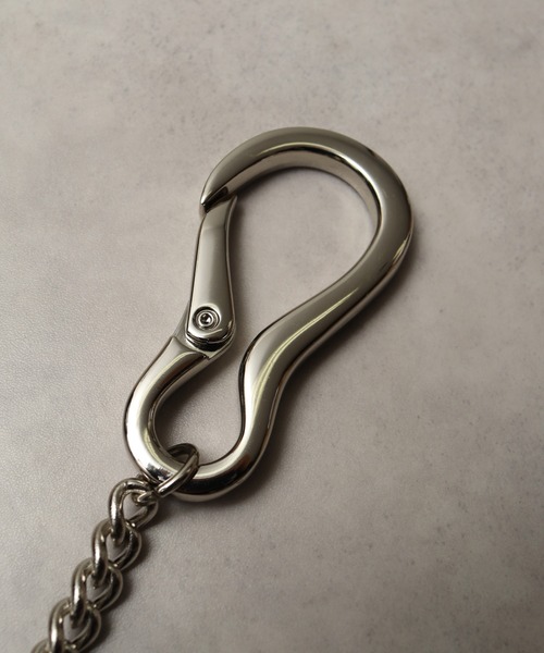 welise（ウェライズ）の「【MADE IN JAPAN】メタルチェーン　カラビナキーリング（キーケース/キーアクセサリー・メンズ・シルバー・FREE）」の2枚目の写真