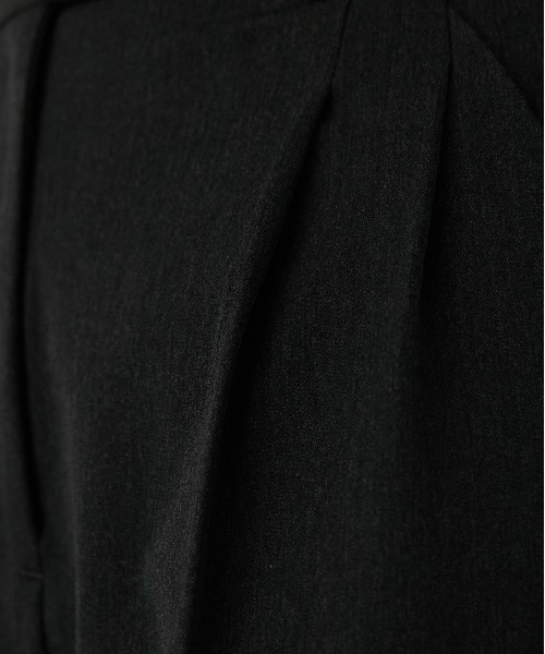 LA PEAU DE GEM（ラポドゥジェム）の「【LA PEAU DE GEM】ヘビースラックス（スラックス・レディース・ブラック/ダークグレー・1/2）」の16枚目の写真