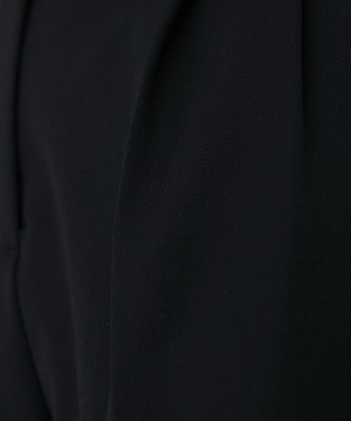 LA PEAU DE GEM（ラポドゥジェム）の「【LA PEAU DE GEM】ヘビースラックス（スラックス・レディース・ブラック/ダークグレー・1/2）」の5枚目の写真