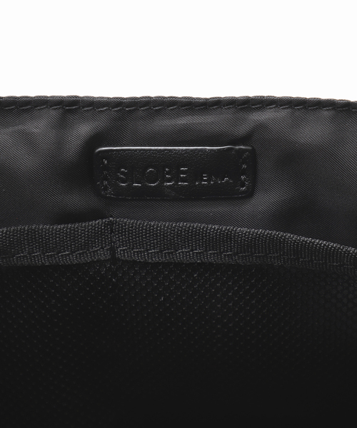 SLOBE IENA（スローブイエナ）の「《WEB限定/追加2》s.oyamada*SLOBE フェイクレザーBAG（クラッチバッグ・レディース・ブラック・FREE）」の13枚目の写真