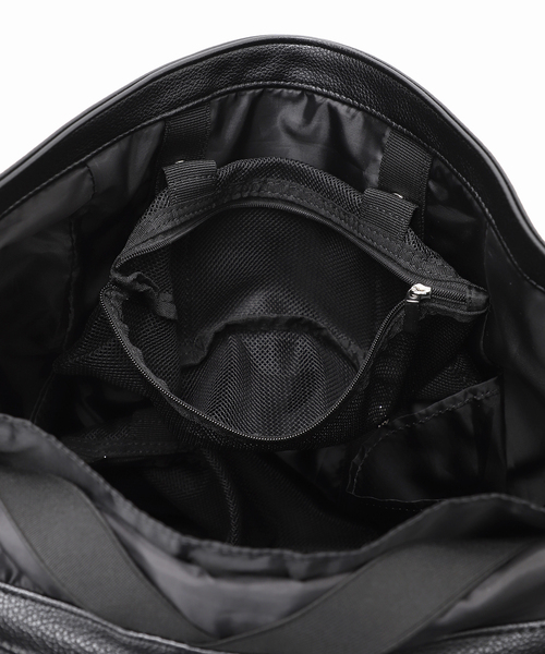 SLOBE IENA（スローブイエナ）の「《WEB限定/追加2》s.oyamada*SLOBE フェイクレザーBAG（クラッチバッグ・レディース・ブラック・FREE）」の18枚目の写真