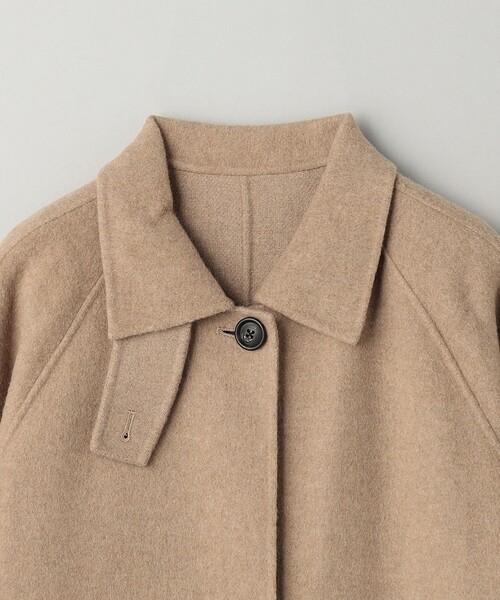 BEAUTY&YOUTH UNITED ARROWS(ビューティーアンドユースユナイテッドアローズ)の「リバー ステンカラー ロングコート(ステンカラーコート・レディース・ダークグレー/ベージュ/その他1・M/XS/S)」の20枚目の写真