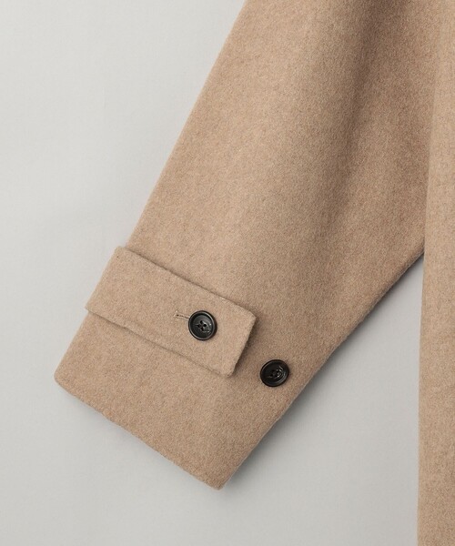 BEAUTY&YOUTH UNITED ARROWS(ビューティーアンドユースユナイテッドアローズ)の「リバー ステンカラー ロングコート(ステンカラーコート・レディース・ダークグレー/ベージュ/その他1・M/XS/S)」の21枚目の写真