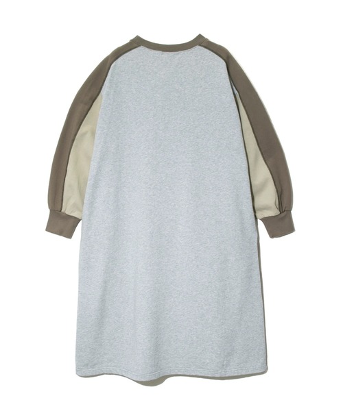 CUBE SUGAR（キューブシュガー）の「CUBE SUGAR/キューブシュガー　裏毛ドロストOP（ワンピース・レディース・グレー/ベージュ・FREE）」の13枚目の写真