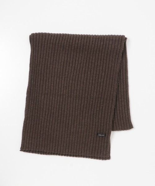 URBAN RESEARCH Sonny Label（アーバンリサーチサニーレーベル）の「リブニットマフラー（マフラー・レディース・アイボリー/ブラック/ベージュ/ブラウン・ONE）」の13枚目の写真