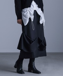 kOhAKU | 『タックドレープナロースカート』(スカート)