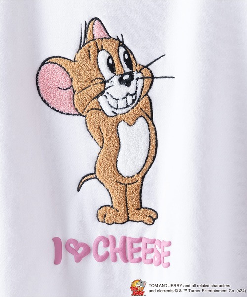 Tom&Jerry(トムアンドジェリー)の「【TOM AND JERRY/トムとジェリー】トムとジェリー ロンT オリジナルデザイン 裏起毛クルーネックスウェット ジェリー タフィー マッスル(スウェット・メンズ・ブルー系その他3/ブラック系その他2/グレー系その他/ベージュ系その他3/ホワイト系その他/ベージュ系その他2・X-LARGE/MEDIUM/LARGE)」の13枚目の写真