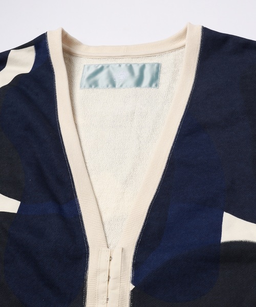 Dulcamara（ドゥルカマラ）の「リキッドバブルSWホックカーディガン（カーディガン/ボレロ・メンズ・グリーン/ネイビー・0/1）」の21枚目の写真