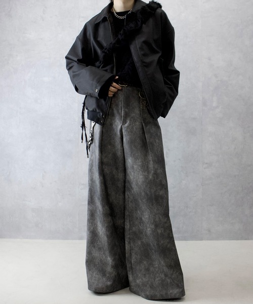 Spielio】fringe gathered shoulder bag/フリンジギャザー