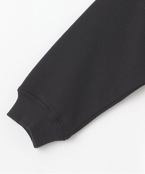 X-girl Stages（エックスガールステージス）の「ハートプリントラグランスウェットワンピース（ワンピース・キッズ・ラベンダー/ブラック・120cm/130cm/140cm/90cm/100cm/110cm）」の4枚目の写真