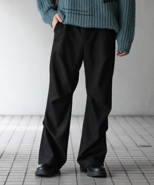セール】ウールライクランダムタックパンツ（その他パンツ）｜SENSE OF