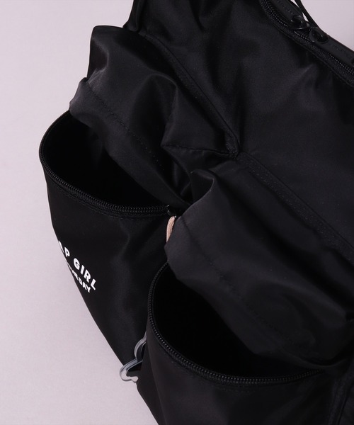 Red Cap Girl（レッドキャプガール）の「(LG)【Red Cap Girl】アクリルキーホルダー付き ショルダーバッグ（ショルダーバッグ・メンズ・ブラック・ONE SIZE）」の14枚目の写真