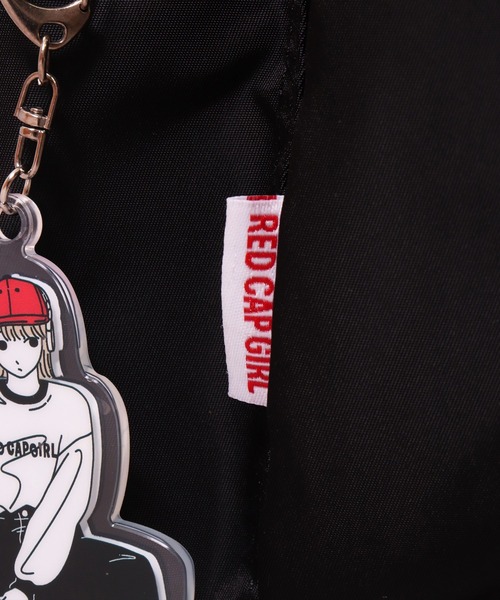 Red Cap Girl（レッドキャプガール）の「(LG)【Red Cap Girl】アクリルキーホルダー付き ショルダーバッグ（ショルダーバッグ・メンズ・ブラック・ONE SIZE）」の17枚目の写真