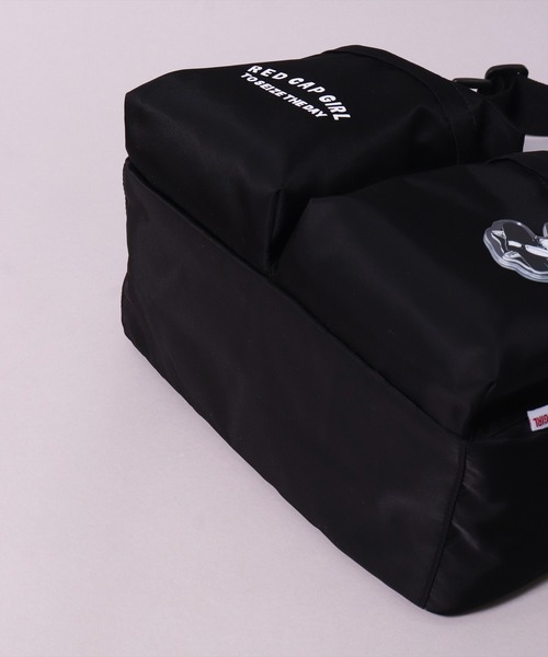 Red Cap Girl（レッドキャプガール）の「(LG)【Red Cap Girl】アクリルキーホルダー付き ショルダーバッグ（ショルダーバッグ・メンズ・ブラック・ONE SIZE）」の18枚目の写真