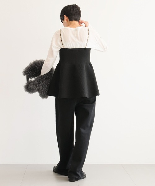 BARNYARDSTORM（バンヤードストーム）の「BARNYARDSTORM / ニットビスチェ セレモニー（Tシャツ/カットソー・レディース・ブラック・FREE）」の11枚目の写真