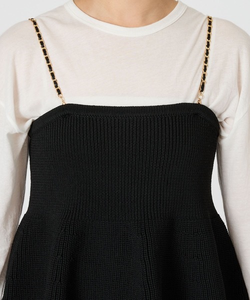 BARNYARDSTORM（バンヤードストーム）の「BARNYARDSTORM / ニットビスチェ セレモニー（Tシャツ/カットソー・レディース・ブラック・FREE）」の18枚目の写真