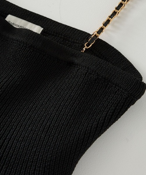 BARNYARDSTORM（バンヤードストーム）の「BARNYARDSTORM / ニットビスチェ セレモニー（Tシャツ/カットソー・レディース・ブラック・FREE）」の20枚目の写真