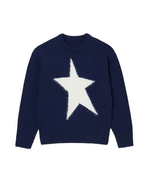 FCMM(エフシーエムエム)の「【日本限定】STAR LOGO KNIT SWEAT/スターロゴニットスウェット(ニット/セーター・レディース・ネイビー/ホワイト/グレー・SMALL/MEDIUM)」の16枚目の写真