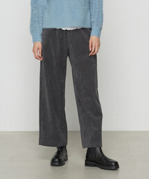 Gabardine K.T | 細コーデュロイ ワイドパンツ(その他パンツ)