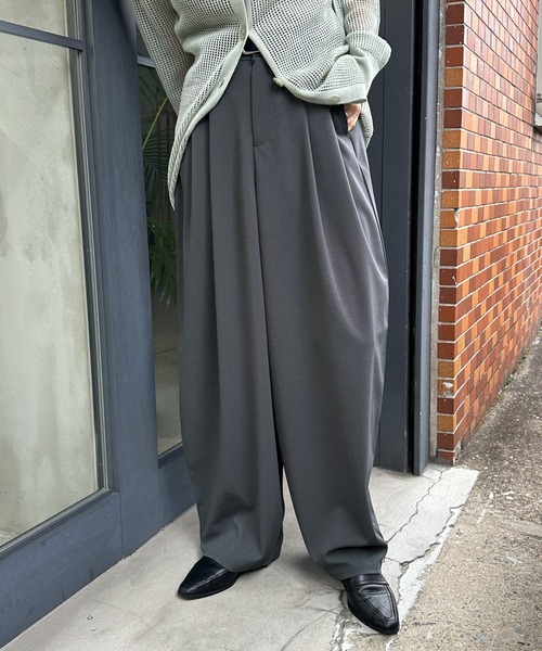 select MOCA（セレクトモカ）の「カットジョーゼットカーブパンツ