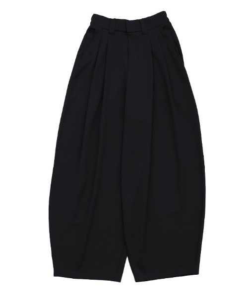 select MOCA(セレクトモカ)の「カットジョーゼットバルーンスラックス(スラックス・レディース・グレー/ブラック/ベージュ・MEDIUM/LARGE/SMALL)」の12枚目の写真