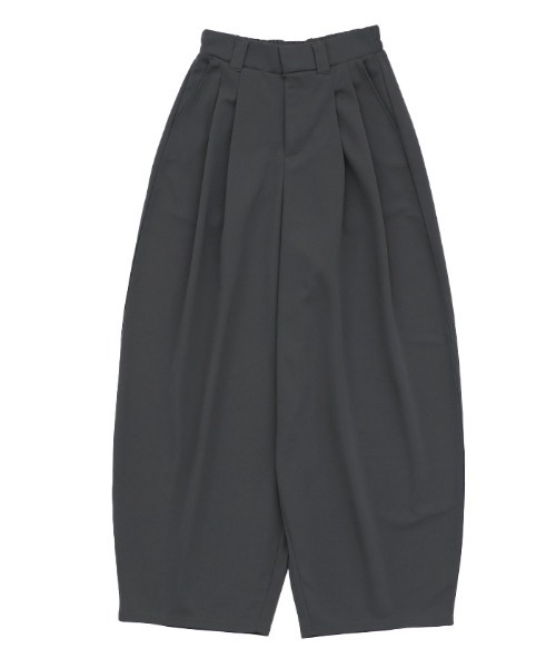 select MOCA(セレクトモカ)の「カットジョーゼットバルーンスラックス(スラックス・レディース・グレー/ブラック/ベージュ・MEDIUM/LARGE/SMALL)」の13枚目の写真