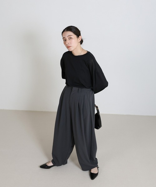 カットジョーゼットバルーンスラックス（スラックス）｜select MOCA