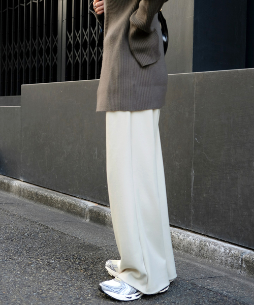 EVERYDAY I LIKE.(エヴリディアイライク)の「追加Newウォームスウェットパンツ(スウェットパンツ・レディース・ブラック/ホワイト・38/36)」の3枚目の写真