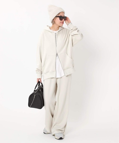 EVERYDAY I LIKE.(エヴリディアイライク)の「追加Newウォームスウェットパンツ(スウェットパンツ・レディース・ブラック/ホワイト・38/36)」の16枚目の写真