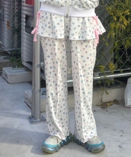 Candy Stripper キャンディストリッパー フラワー柄スカートパンツ セール】DRESSED UP FLOWER SKIRT パンツ（その他パンツ