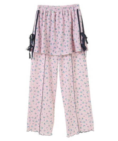 Candy Stripper（キャンディストリッパー）の「DRESSED UP FLOWER SKIRT パンツ（その他パンツ・レディース・ブラック/ピンク/オフホワイト・FREE）」の11枚目の写真