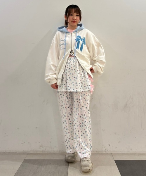 Candy Stripper（キャンディストリッパー）の「DRESSED UP FLOWER SKIRT パンツ（その他パンツ・レディース・ブラック/ピンク/オフホワイト・FREE）」の18枚目の写真