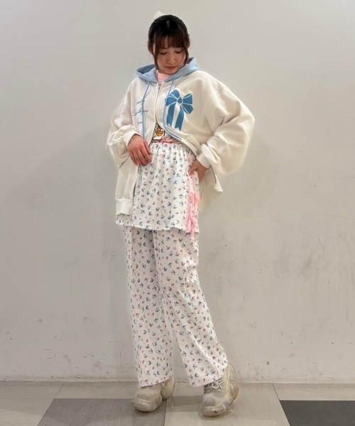 Candy Stripper（キャンディストリッパー）の「DRESSED UP FLOWER SKIRT パンツ（その他パンツ・レディース・ブラック/ピンク/オフホワイト・FREE）」の19枚目の写真