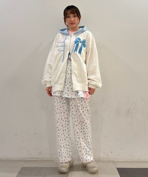 Candy Stripper（キャンディストリッパー）の「DRESSED UP FLOWER SKIRT パンツ（その他パンツ・レディース・ブラック/ピンク/オフホワイト・FREE）」の17枚目の写真