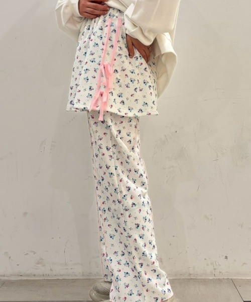 Candy Stripper（キャンディストリッパー）の「DRESSED UP FLOWER SKIRT パンツ（その他パンツ・レディース・ブラック/ピンク/オフホワイト・FREE）」の20枚目の写真