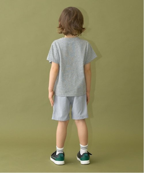 b・ROOM(ビールーム)の「【撥水加工】4分丈パンツ【子供服】【キッズ】【男の子】【女の子】(その他パンツ・キッズ・ブラック/ブルー系その他2/ライトピンク/レッド/シルバーグレー/ライトカーキ/レモンイエロー/ラベンダー/パープル/ベージュ・110cm/140cm/120cm/100cm/130cm)」の21枚目の写真