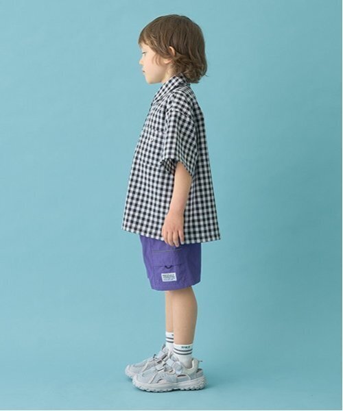 b・ROOM(ビールーム)の「【撥水加工】4分丈パンツ【子供服】【キッズ】【男の子】【女の子】(その他パンツ・キッズ・ブラック/ブルー系その他2/ライトピンク/レッド/シルバーグレー/ライトカーキ/レモンイエロー/ラベンダー/パープル/ベージュ・110cm/140cm/120cm/100cm/130cm)」の19枚目の写真