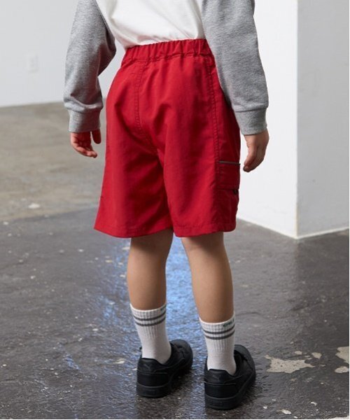 b・ROOM（ビールーム）の「【撥水加工】4分丈パンツ（その他パンツ・キッズ・ブラック/ブルー系その他2/ライトピンク/レッド/シルバーグレー/ライトカーキ/レモンイエロー/ラベンダー/パープル/ベージュ・110cm/140cm/120cm/100cm/130cm）」の22枚目の写真