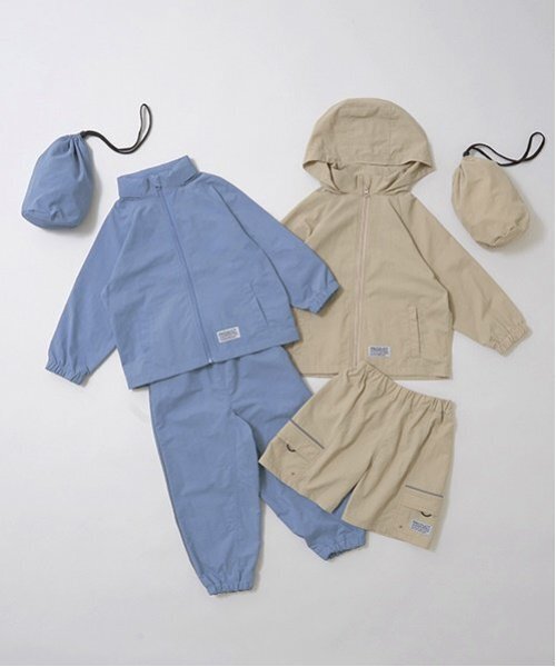 b・ROOM（ビールーム）の「【撥水加工】4分丈パンツ（その他パンツ・キッズ・ブラック/ブルー系その他2/ライトピンク/レッド/シルバーグレー/ライトカーキ/レモンイエロー/ラベンダー/パープル/ベージュ・110cm/140cm/120cm/100cm/130cm）」の11枚目の写真