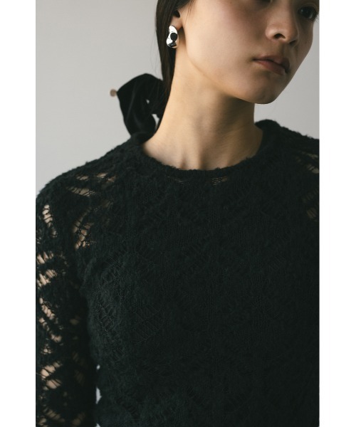 スラブクロシェニット（ニット/セーター）｜STYLEMIXER（スタイル