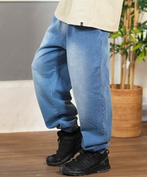 DEAR LAUREL（ディアローレル）の「【ムラサキスポーツ限定】DEAR LAUREL/ディアローレル インディゴスウェットパンツ リラックスフィット   D25S3105（スウェットパンツ）」
