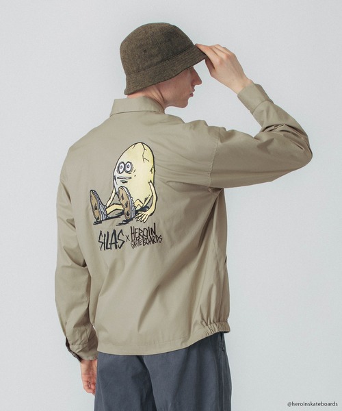 SILAS(サイラス)の「SILAS×HEROIN REVERSIBLE JACKET(ブルゾン・メンズ・ベージュ/ブラック・M/L)」の19枚目の写真
