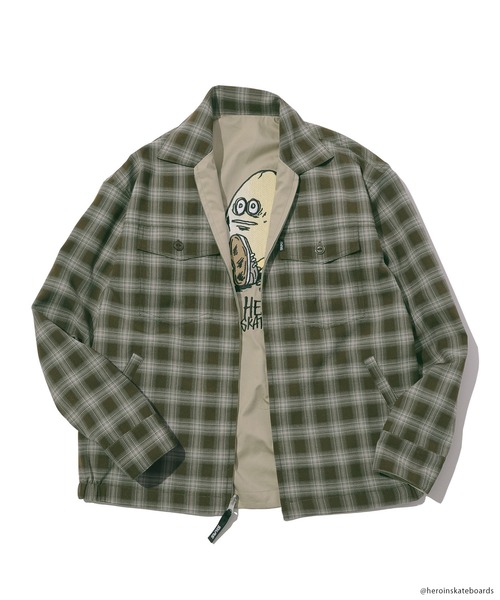 SILAS(サイラス)の「SILAS×HEROIN REVERSIBLE JACKET(ブルゾン・メンズ・ベージュ/ブラック・M/L)」の18枚目の写真