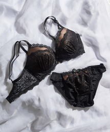 SETUP7（セットアップセブン）の「【Lace Drape】脇高エレガントレース ブラ＆ショーツセット SNK（ブラ&ショーツ）」