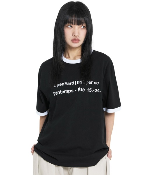 tシャツ 「OY/オーワイ」  LEGACY RINGER TEE/ベーシックリンガー半袖Tシャツ レディース メンズ OY/オーワイ』 LEGACY RINGER TEE/ベーシックリンガー半袖T